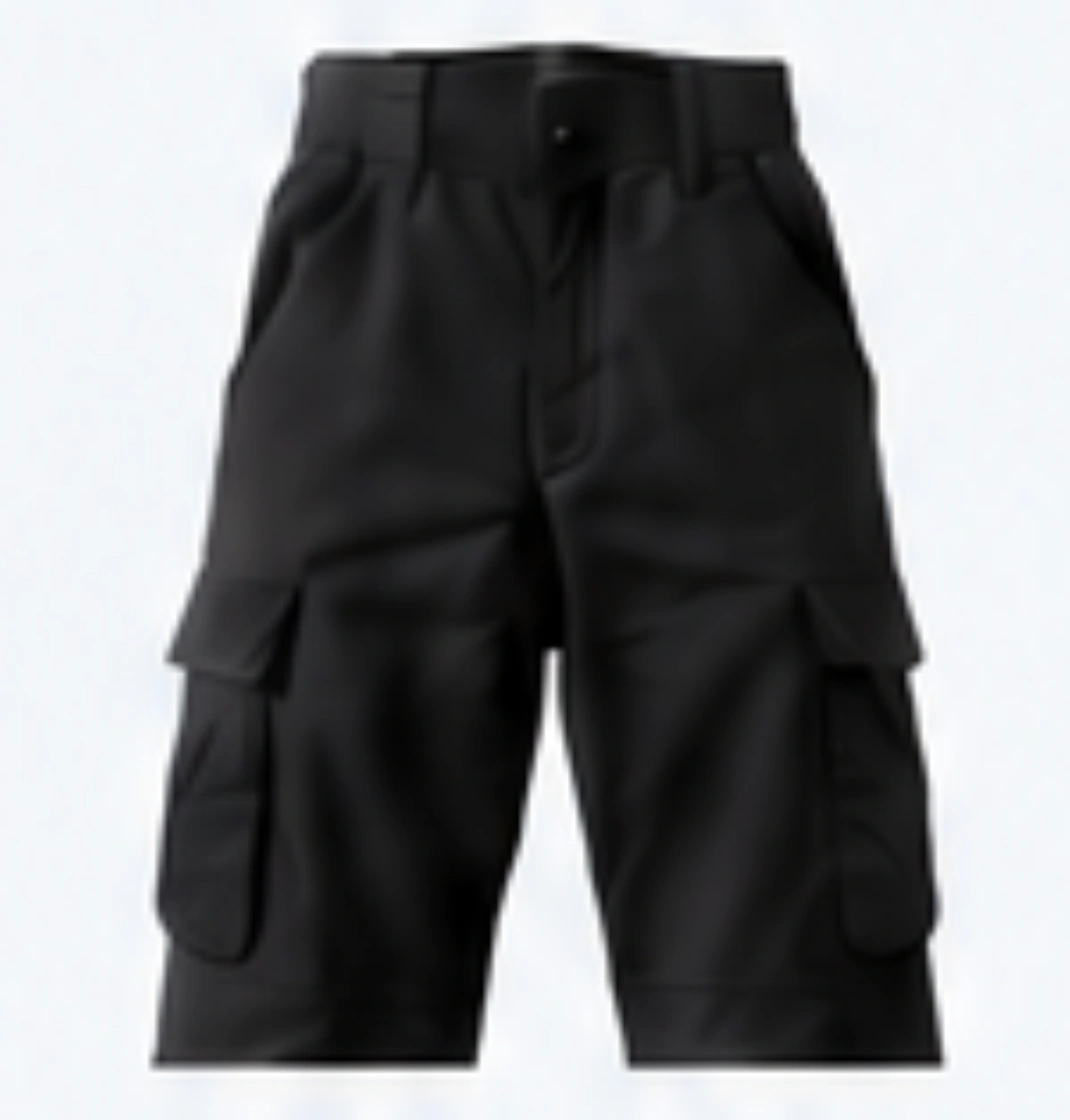 Pantalón cargo negro